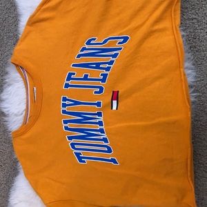 Vintage cropped Tommy Hilfiger short sleeve top.